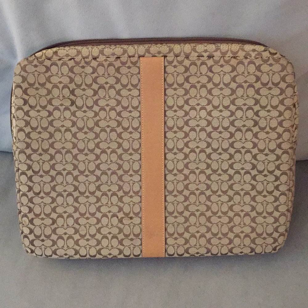 Coach Signature Laptop Sleeve 13”
